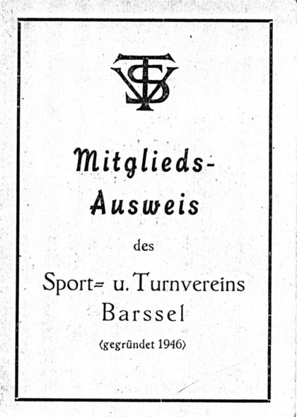 Mitgliedsausweis