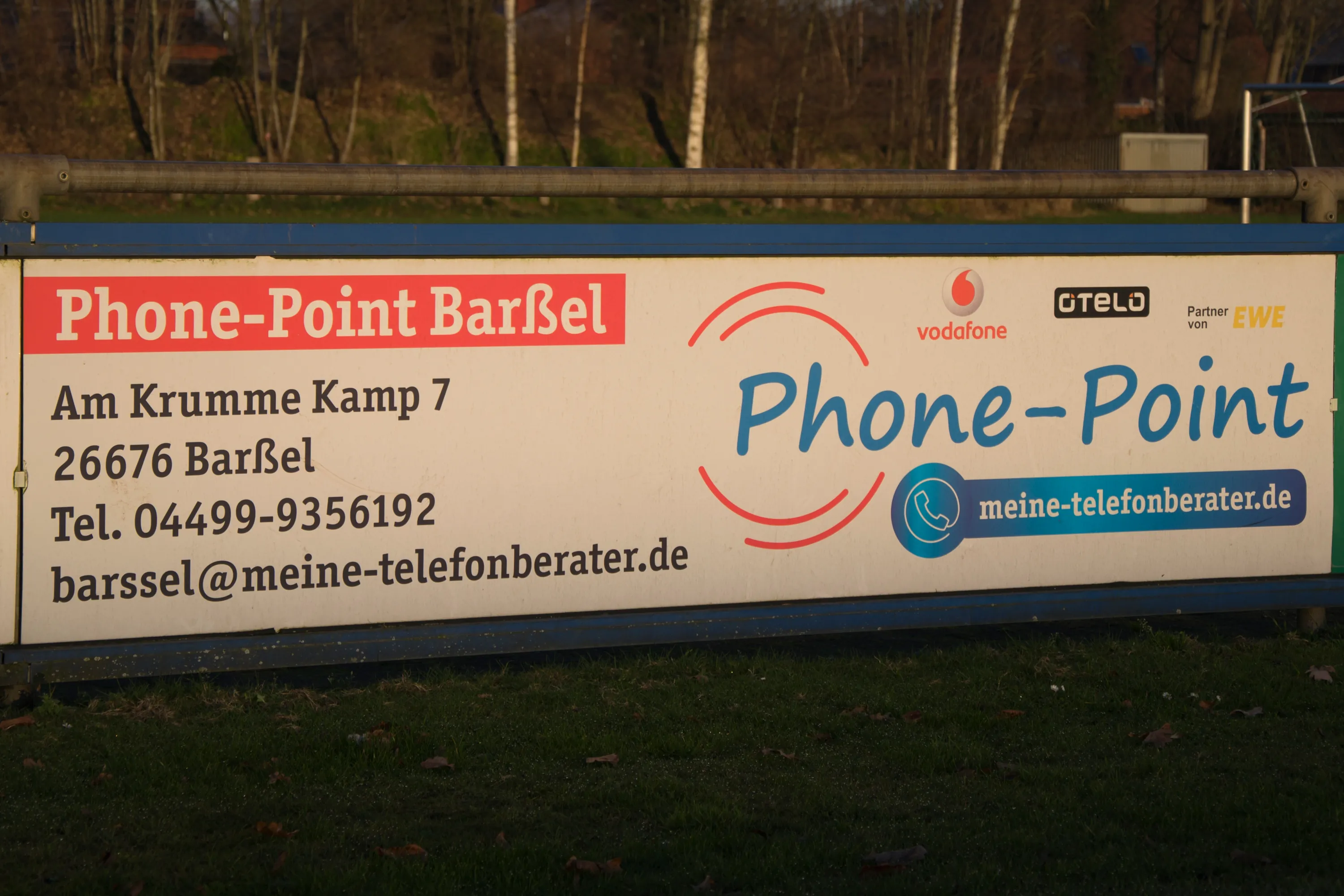 Werbebande Phone-Point GmbH