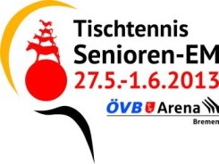 Logo Senioren-Europameisterschaften Tischtennis in Bremen
