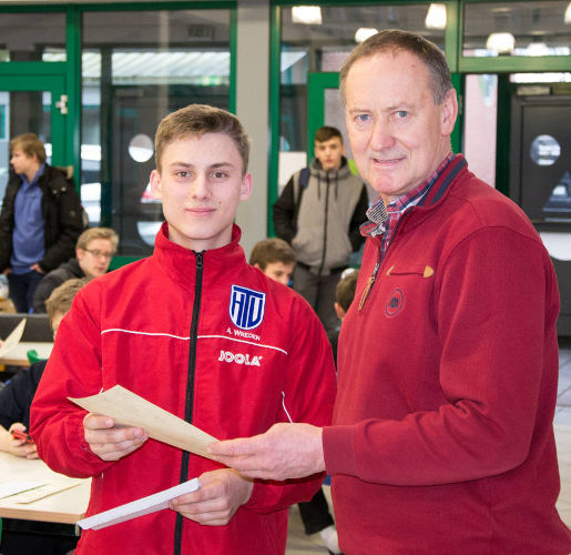 Alexander Wreden, 1. Platz Junioren und Hermann Röttgers (STV Barßel e. V.)