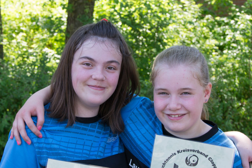 Evelin Gess und Laura Schönhöft