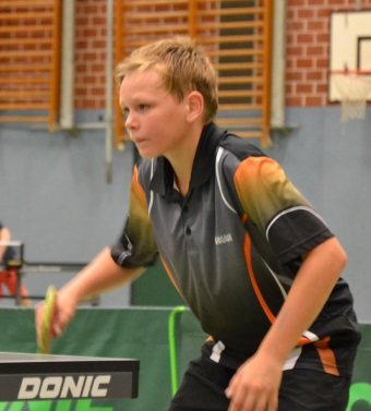 Denni Müller, 2. Platz Schüler A - TT-Vereinsmeisterschaft 2013 STV Barßel